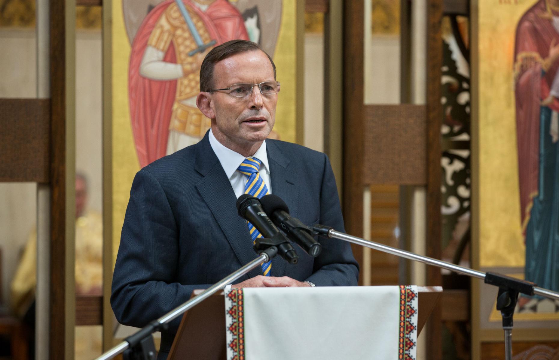 Tony Abbott, former Australian prime minister: A trainee priest 